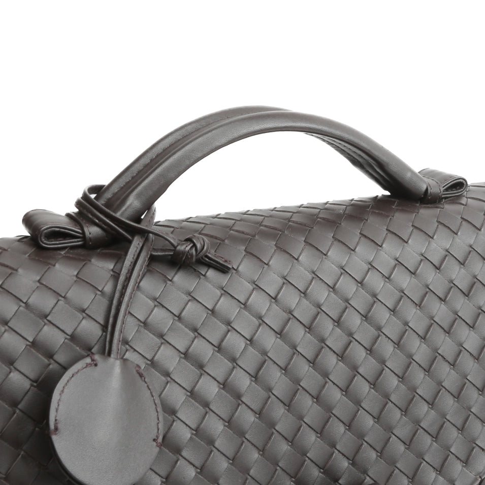 BOTTEGA VENETA Intrecciato Briefcase - Brown