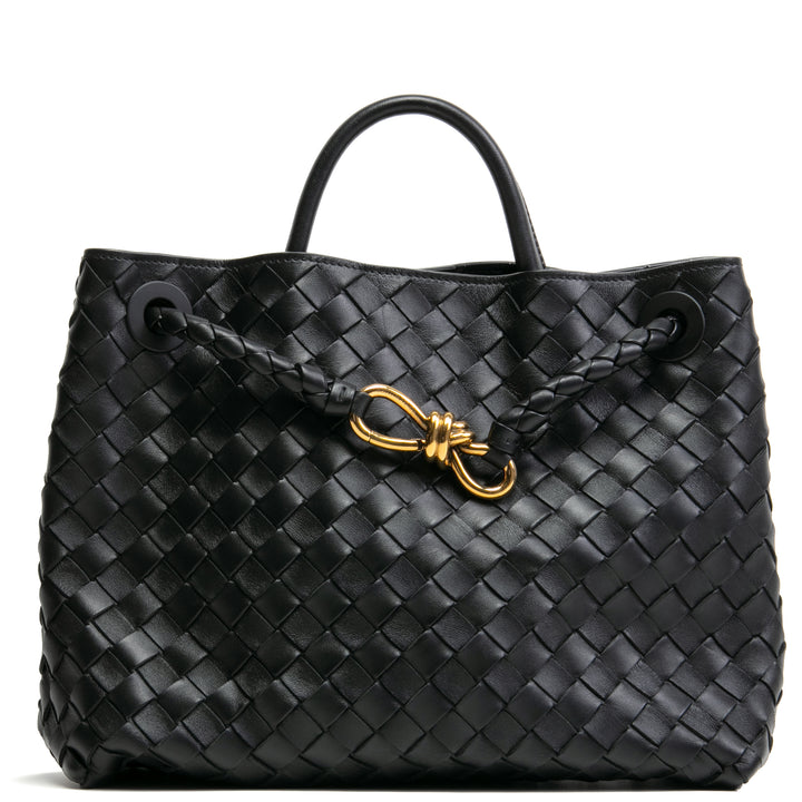 BOTTEGA VENETA Intrecciato Andiamo - Black