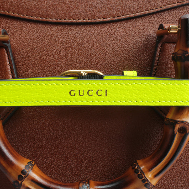 GUCCI Diana Small Tote Bag - Brown