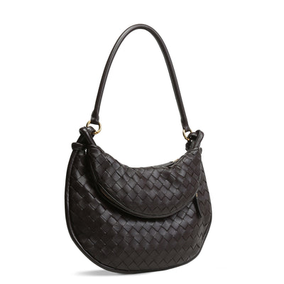 BOTTEGA VENETA Medium Gemelli - Fondant "Chocolate Brown"