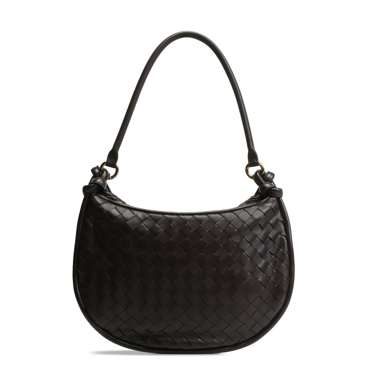 BOTTEGA VENETA Medium Gemelli - Fondant "Chocolate Brown"