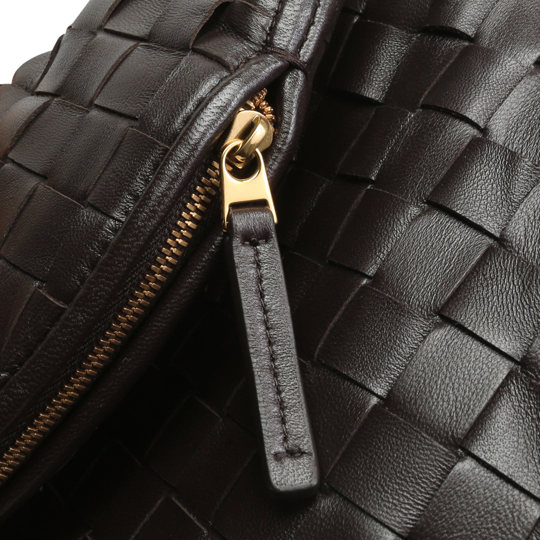 BOTTEGA VENETA Medium Gemelli - Fondant "Chocolate Brown"