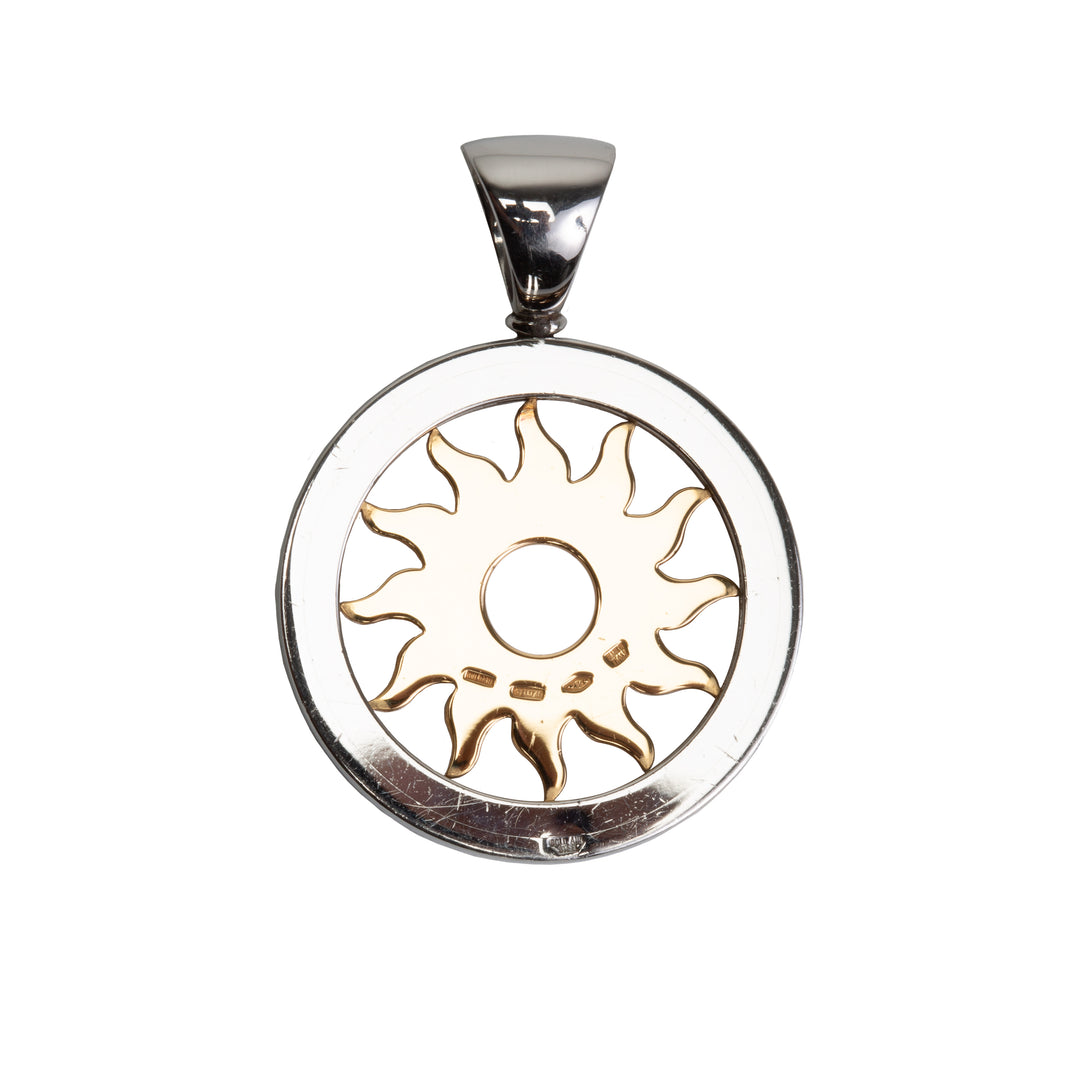 BVLGARI Tondo Sun Pave Pendant Necklace - FINAL SALE