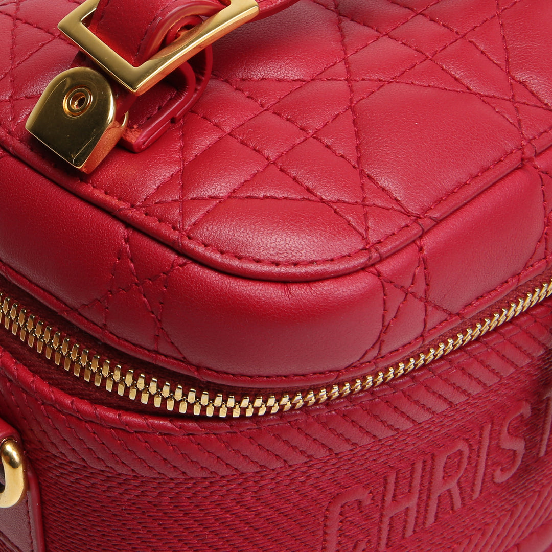 CHRISTIAN DIOR Diortravel Vanity Case - Red