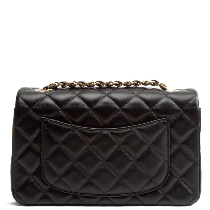 CHANEL 'Hollywood Charm' Mini Rectangular Classic Flap (2024) - Black