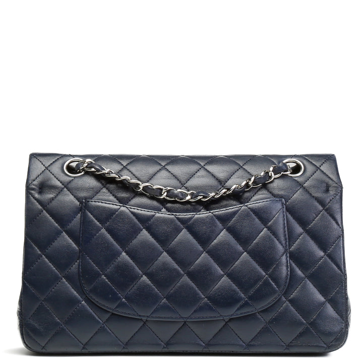 CHANEL Classic Quilted Double Flap Medium - Navy- OUTLET ITEM FINAL SALE