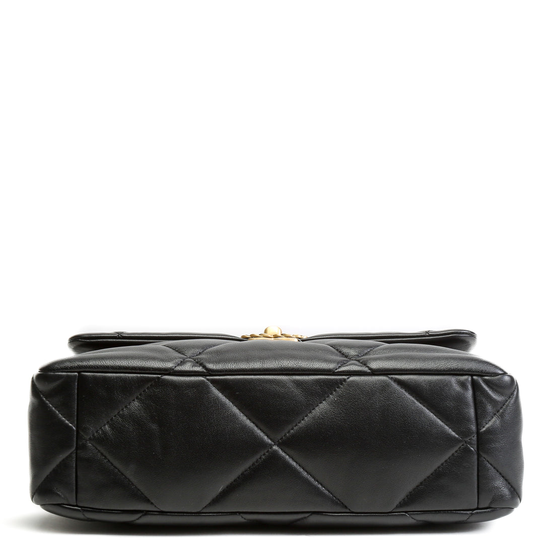 CHANEL 19 Flap Bag - Black