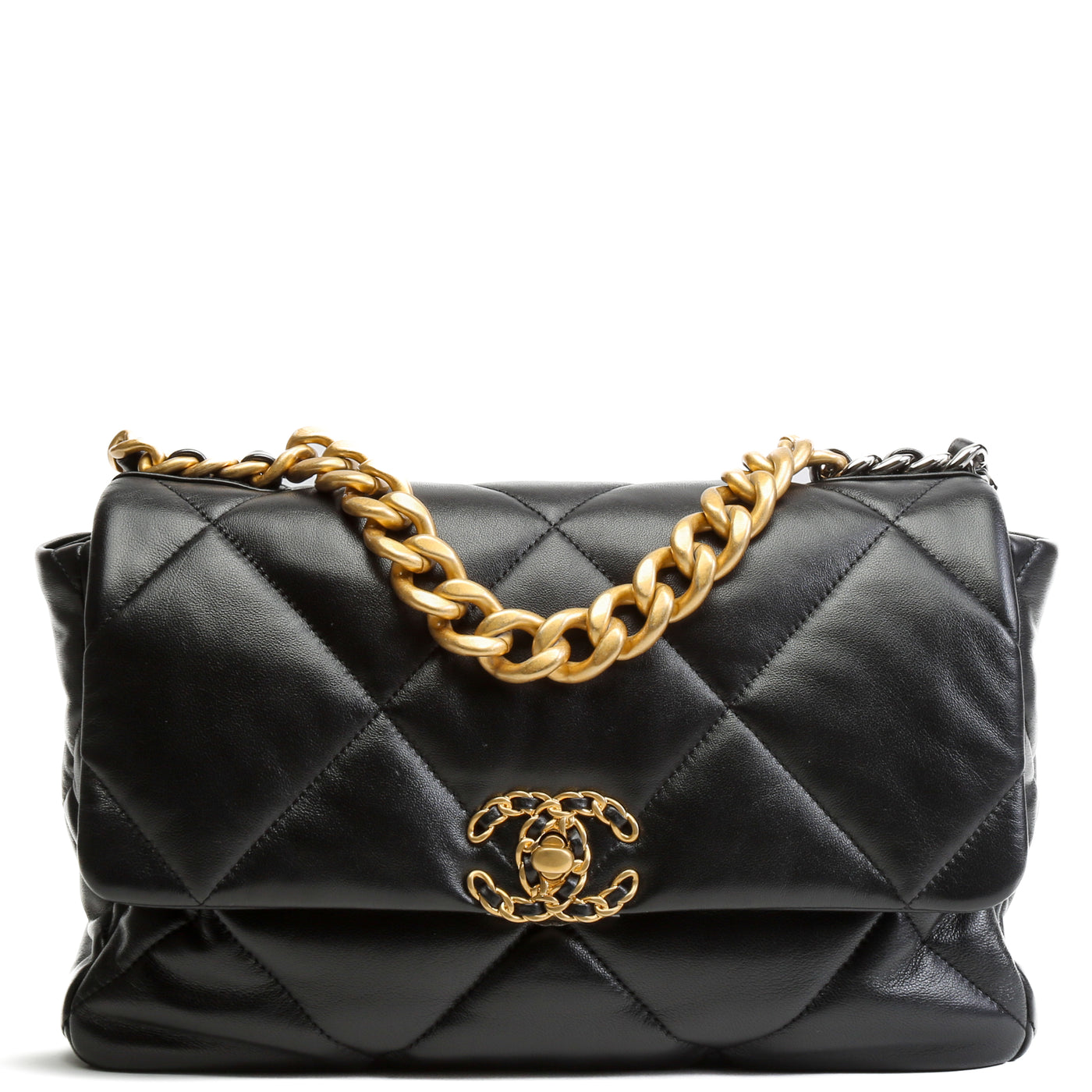 CHANEL 19 Flap Bag - Black