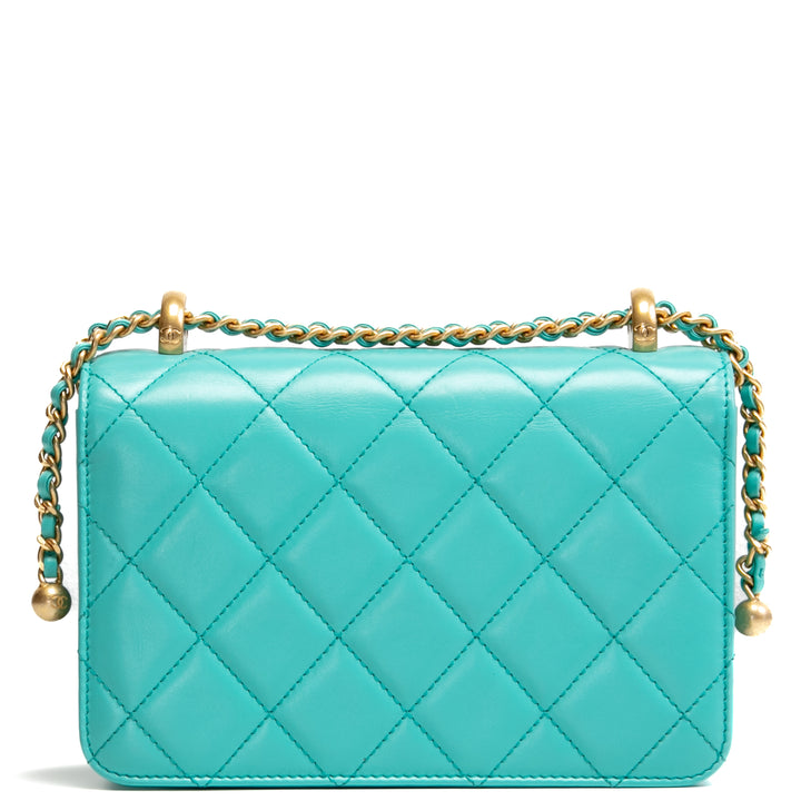 CHANEL Mini Perfect Fit Flap - Turquoise