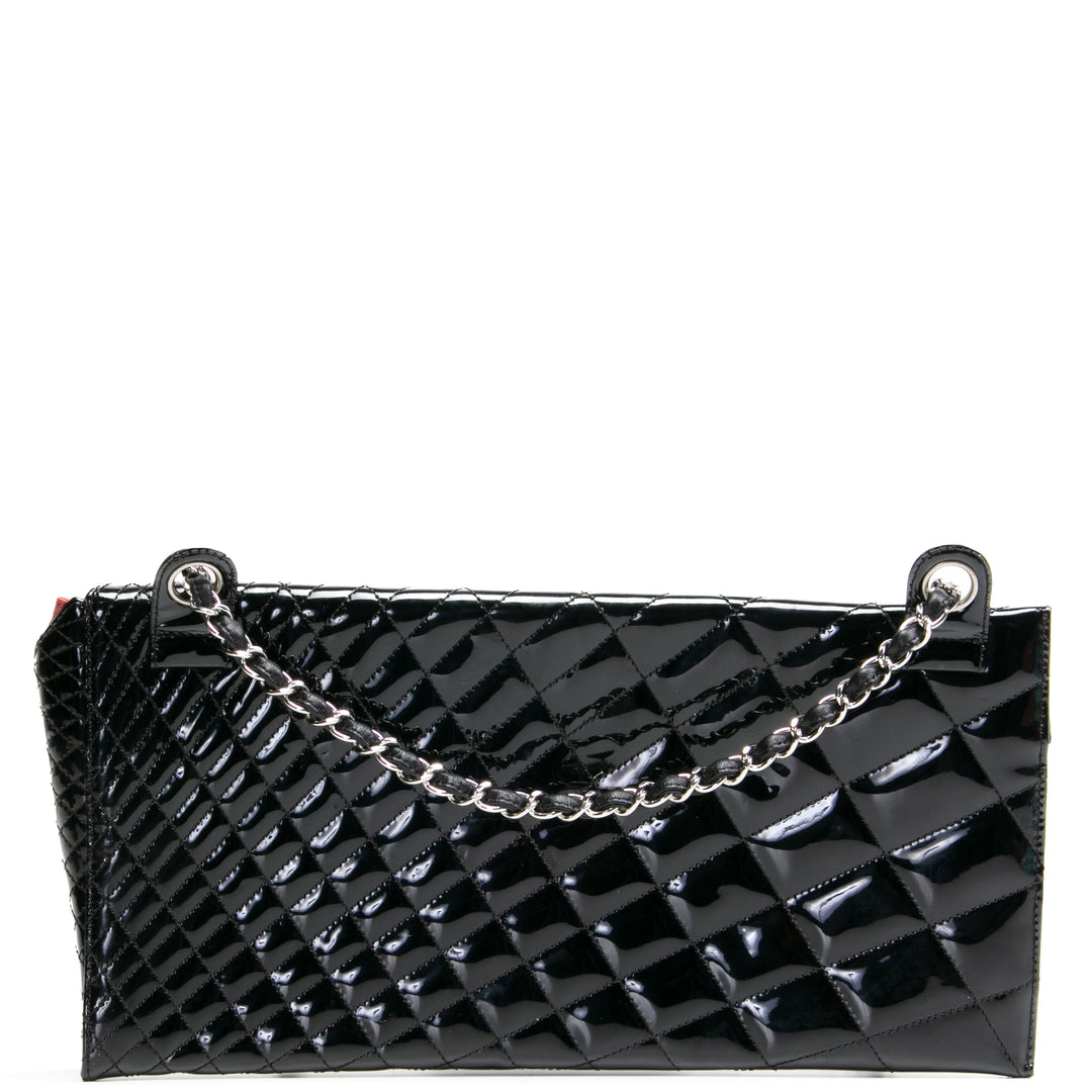 CHANEL Patent Kaleidoscope Chain Shoulder Bag - Black - OUTLET FINAL SALE