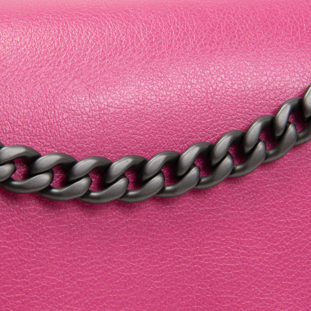 PRADA Glace Studded Crossbody - Pink