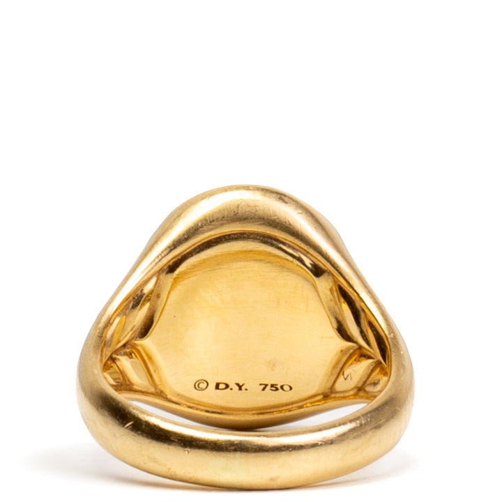 DAVID YURMAN 18K Petrvs Bee Signet Ring - FINAL SALE