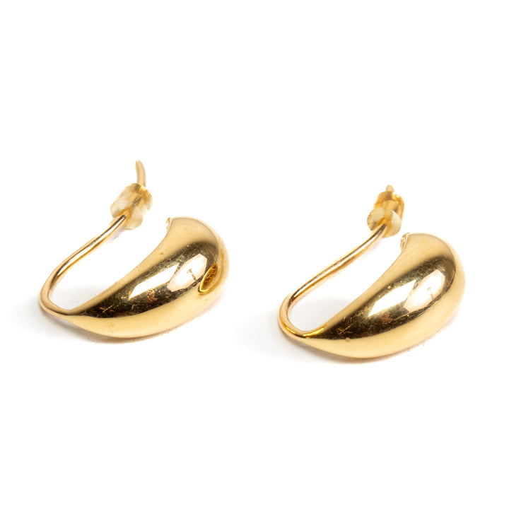 DAVID YURMAN 18k Gold Pure Form Earrings - FINAL SALE