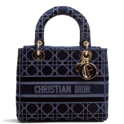 CHRISTIAN DIOR Velvet Lady D-Lite - Navy Blue