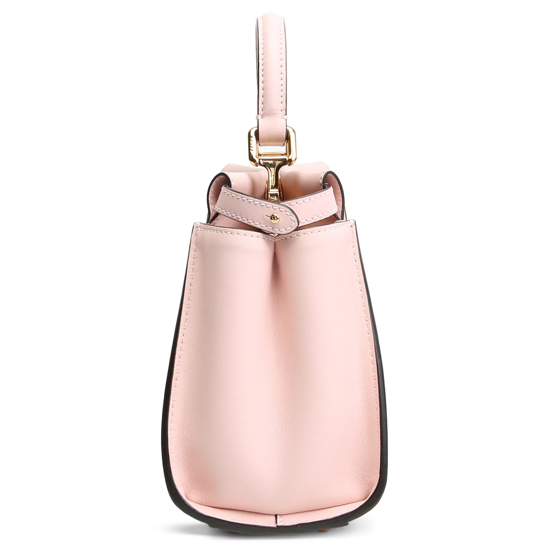 FENDI Mini Peekaboo Shoulder Bag - Pink