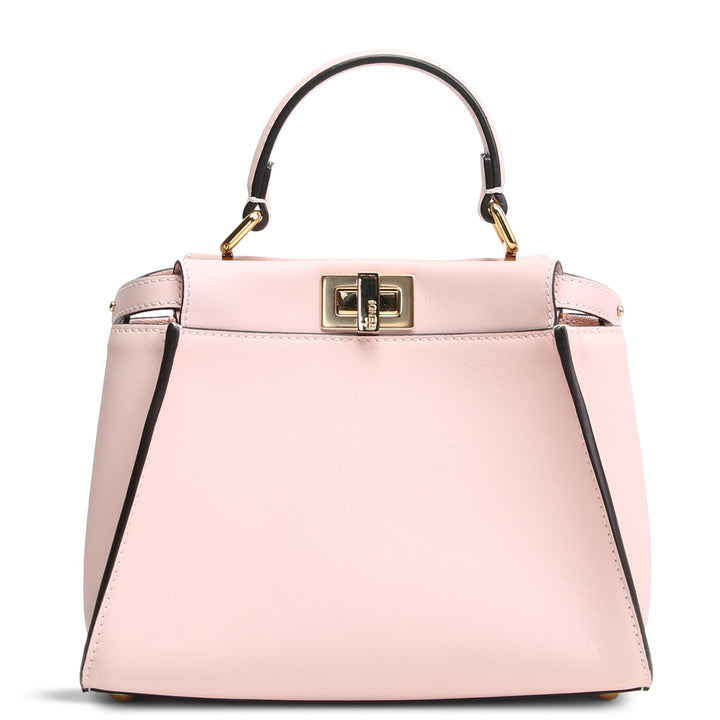 FENDI Mini Peekaboo Shoulder Bag - Pink