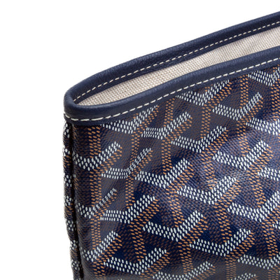 GOYARD Goyardine St.Louis Tote GM -Navy Blue