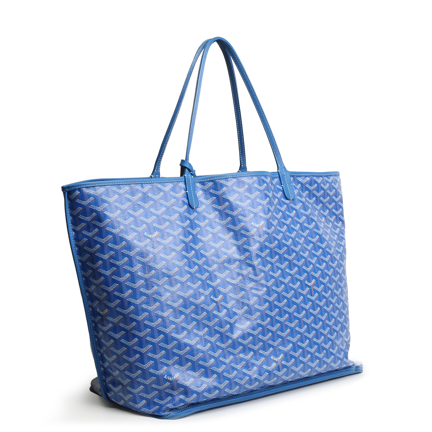 GOYARD Reversible Anjou GM w/ Pouch - Blue