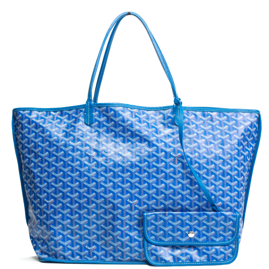 GOYARD Reversible Anjou GM w/ Pouch - Blue