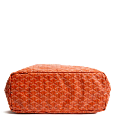 GOYARD Goyardine St Louis Tote PM w/ Pouch - Orange - OUTLET - FINAL SALE