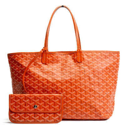 GOYARD Goyardine St Louis Tote PM w/ Pouch - Orange - OUTLET - FINAL SALE