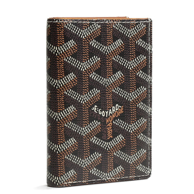 GOYARD Saint-Pierre Card Wallet - Black/Tan