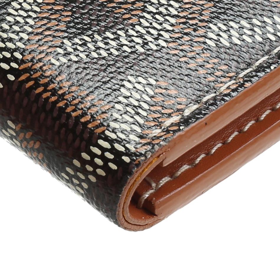 GOYARD Saint-Pierre Card Wallet - Black/Tan