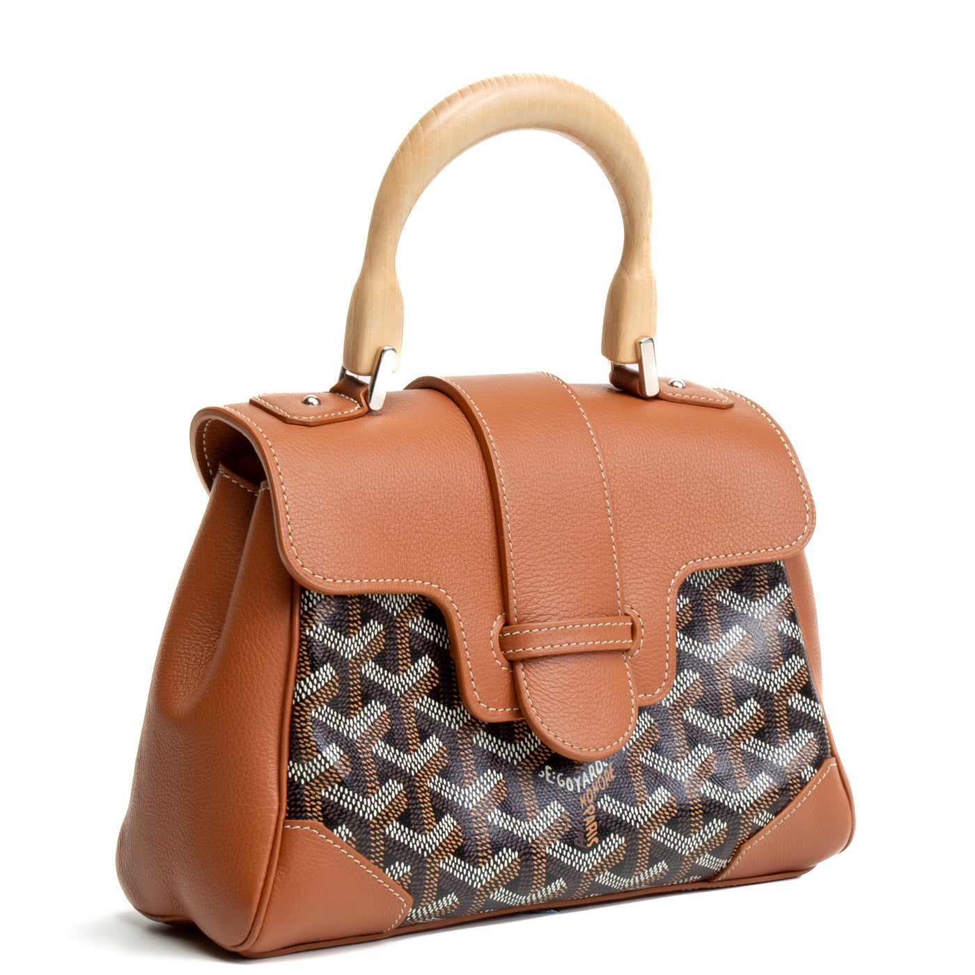 GOYARD Saïgon Souple Mini - Black & Tan