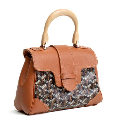 GOYARD Saïgon Souple Mini - Black & Tan