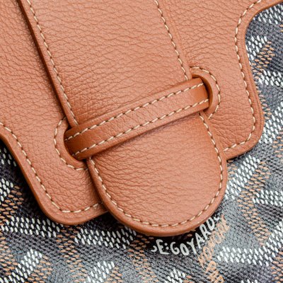 GOYARD Saïgon Souple Mini - Black & Tan