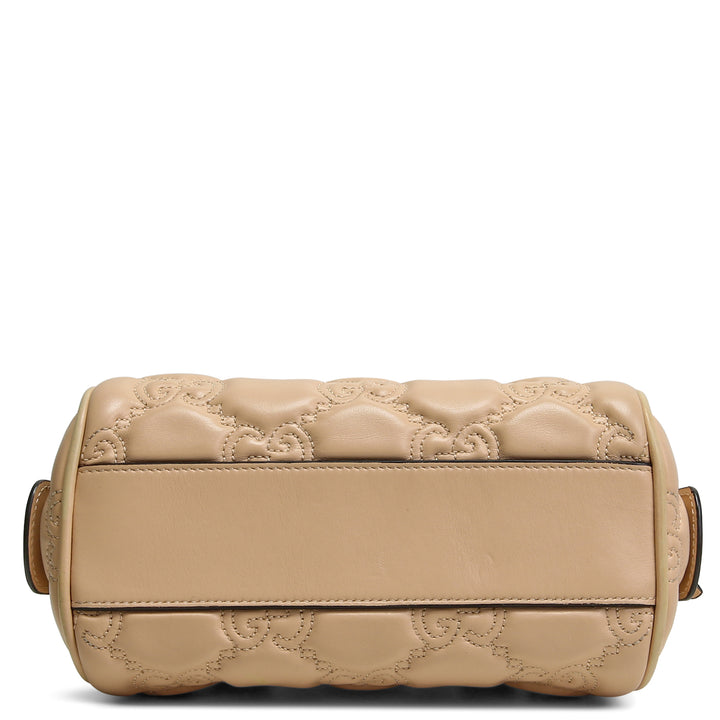 GUCCI GG Matelasse Handbag - Neutral