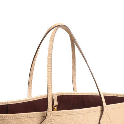 LOUIS VUITTON Empreinte Neverfull MM Tote - Turtledove