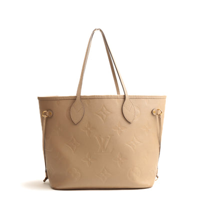 LOUIS VUITTON Empreinte Neverfull MM Tote - Turtledove