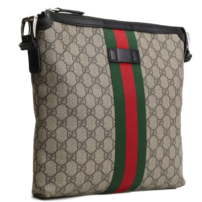 GUCCI GG Supreme Web Messenger - OUTLET FINAL SALE