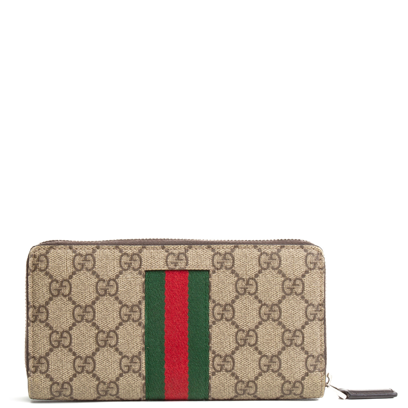 GUCCI GG Supreme Web Contential Wallet