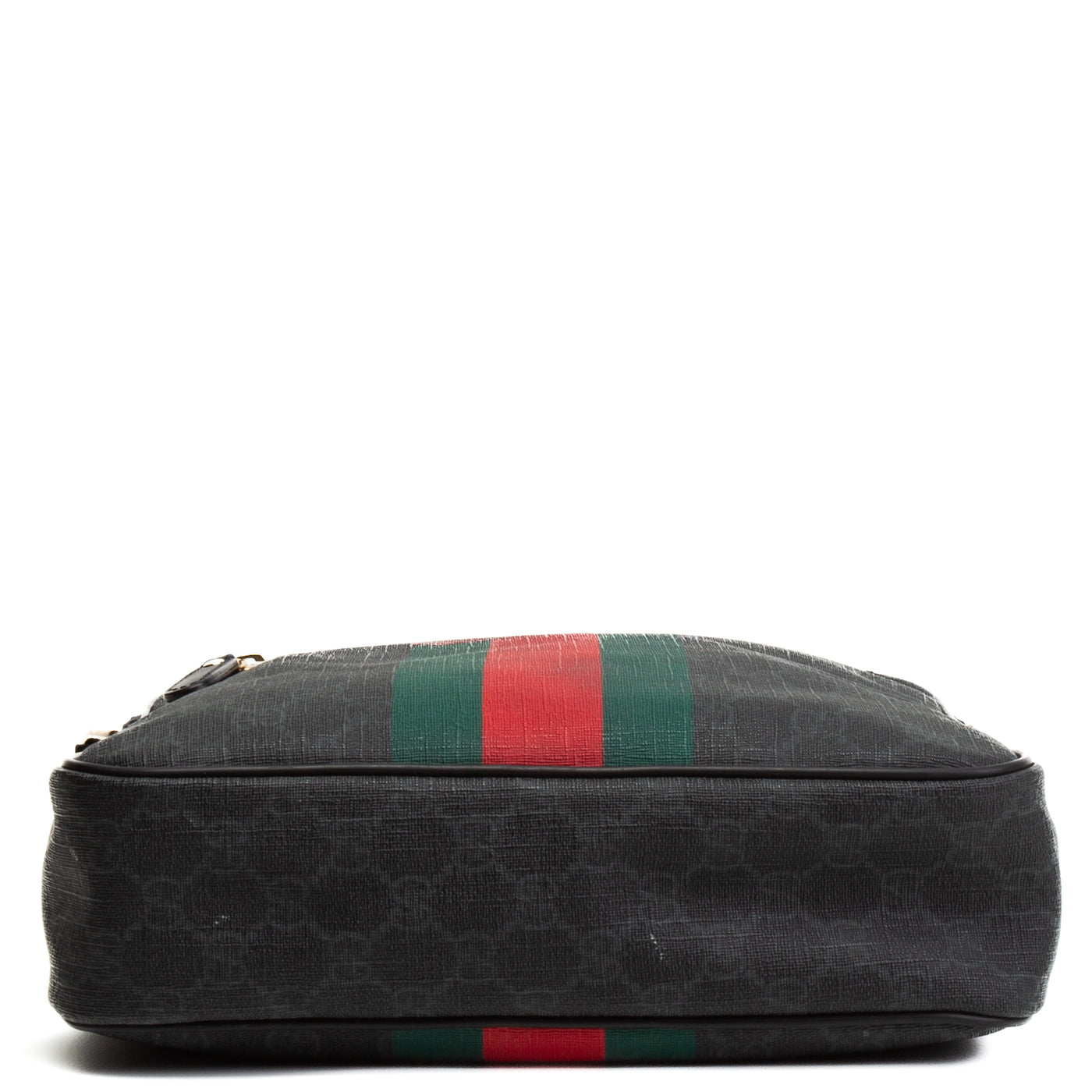 GUCCI GG Supreme Web Messenger - Black