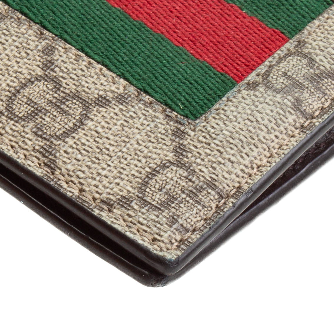 GUCCI GG Supreme Web BiFold Wallet OUTLET FINAL SALE