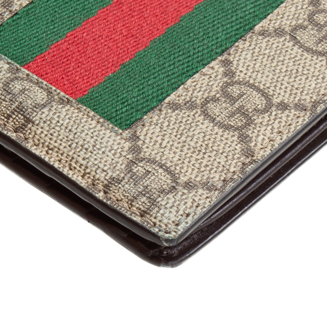 GUCCI GG Supreme Web BiFold Wallet OUTLET FINAL SALE