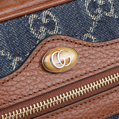 GUCCI GG Denim Ophidia Bag - Blue