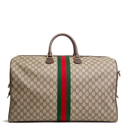 GUCCI GG Supreme Large Savoy Duffel Bag