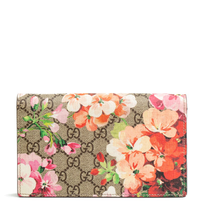 GUCCI GG Supreme Bloom Clutch On Chain OUTLET FINAL SALE