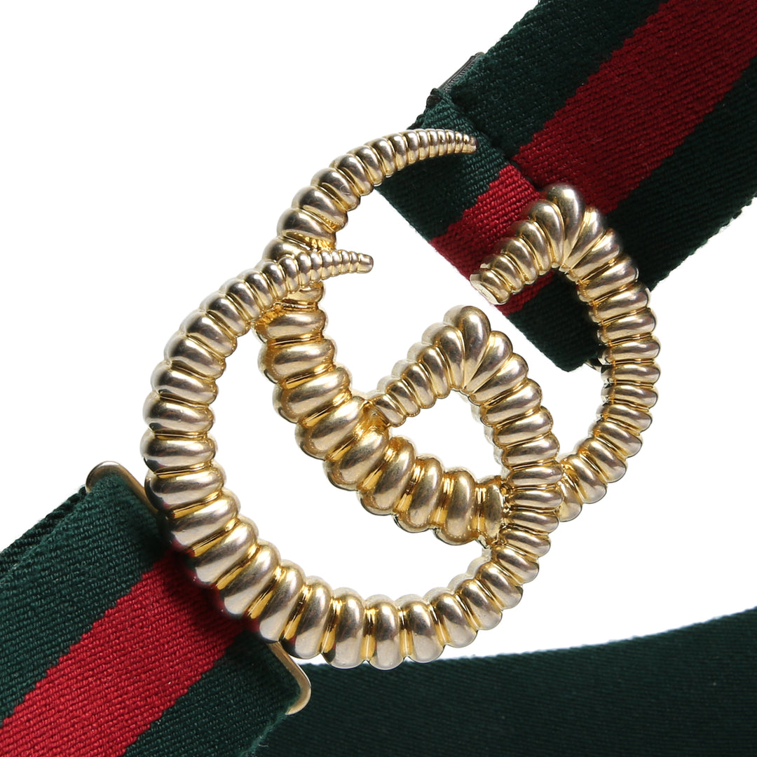 GUCCI GG Torchon Web Belt