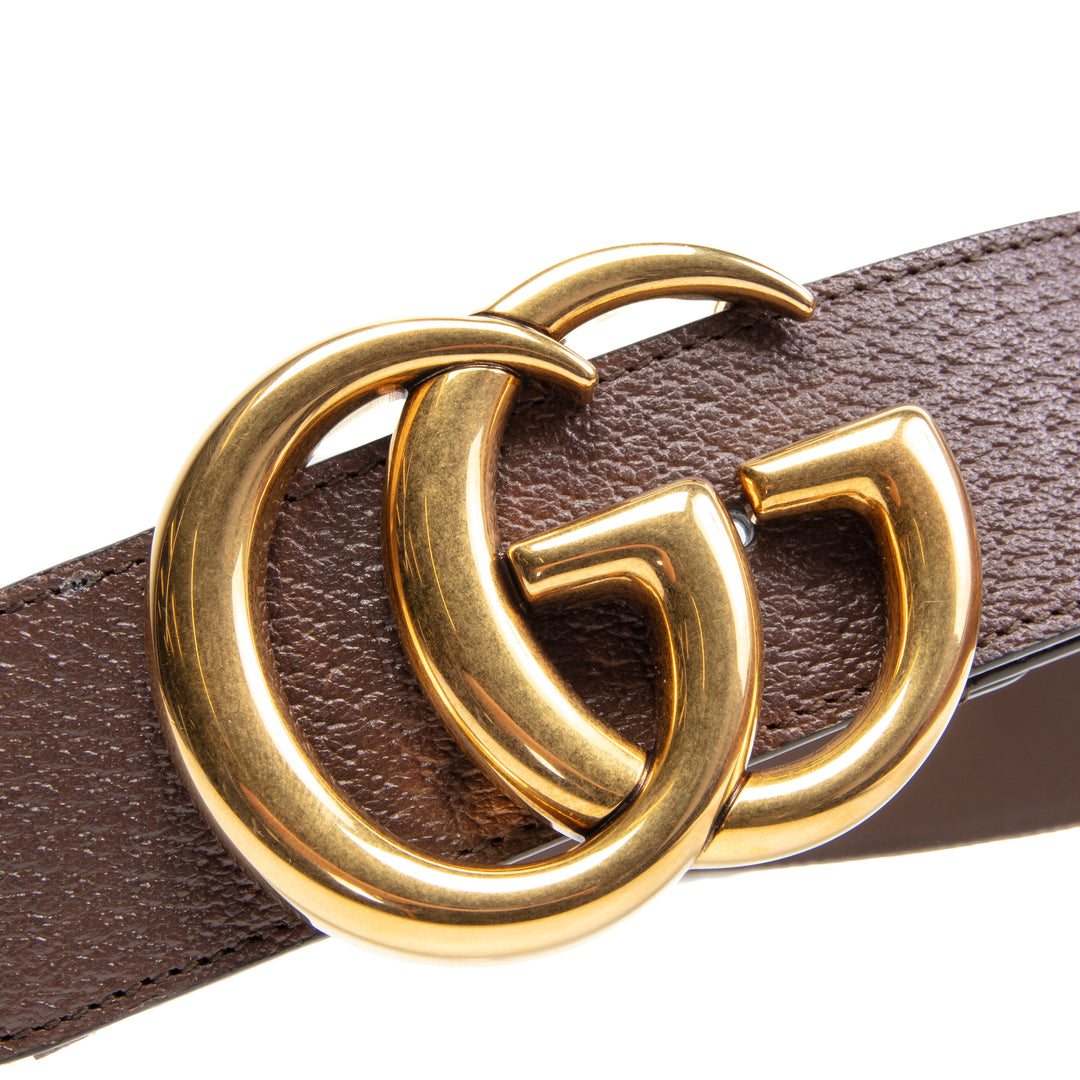 GUCCI GG Marmont Jumbo GG Wide Belt