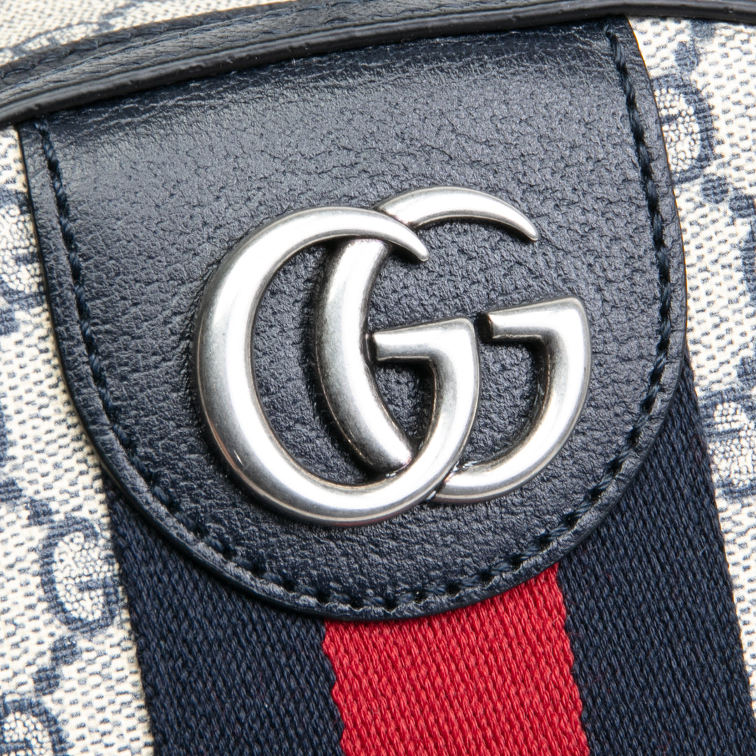 Gucci Gg Ophidia kleiner Rucksack - Marine