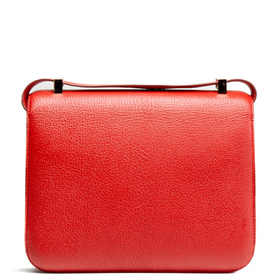 HERMES Constance 23 Chevre Mysore - Rouge