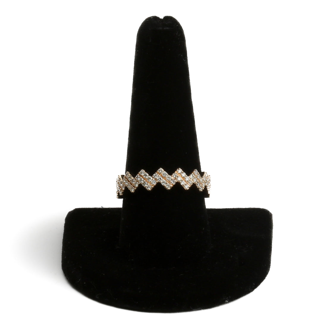 ICEBOX Diamond Zigzag Ring - FINAL SALE