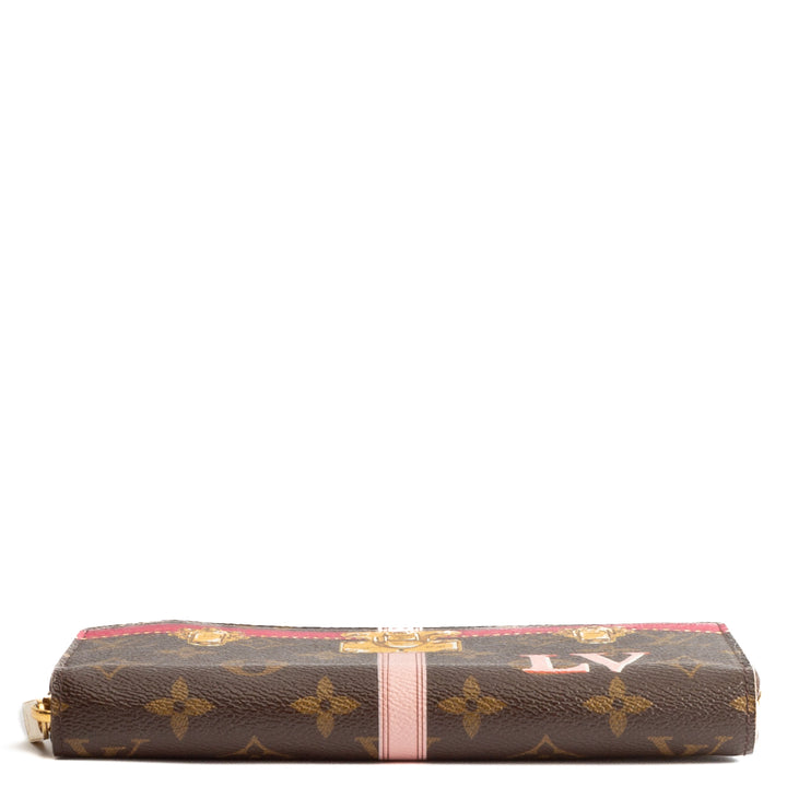 LOUIS VUITTON Monogram Summer Trunks Zippy Wallet