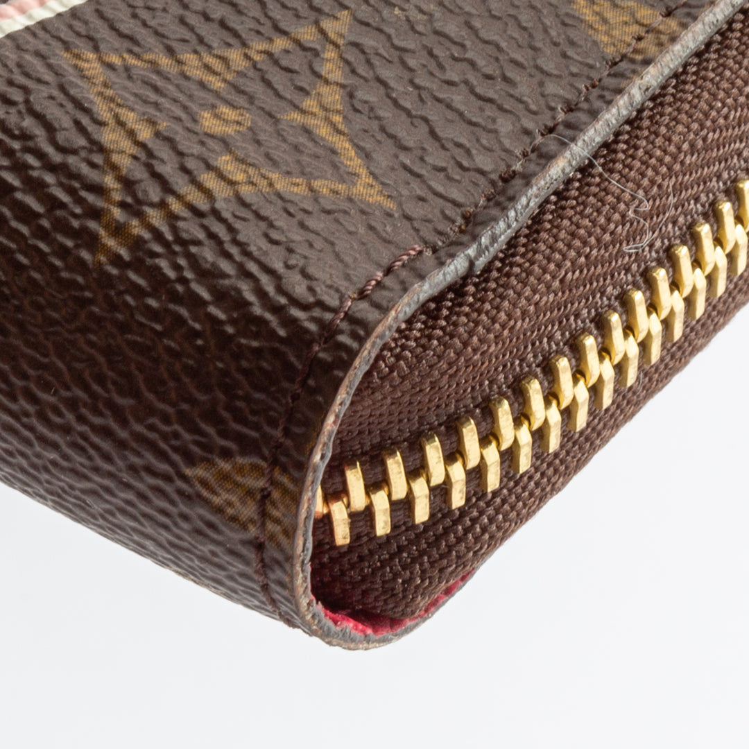 LOUIS VUITTON Monogram Summer Trunks Zippy Wallet