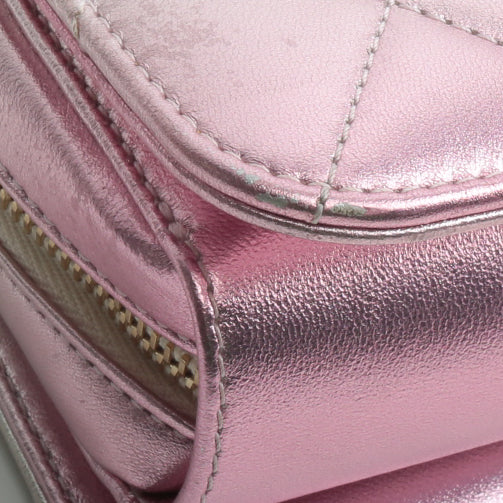 CHANEL Like A Wallet Flap - Metallic Pink