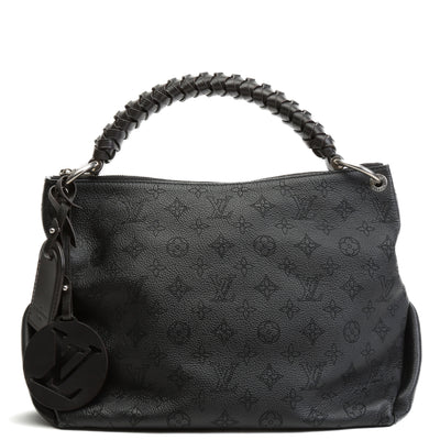 LOUIS VUITTON Mahina Beaubourg Hobo - Black